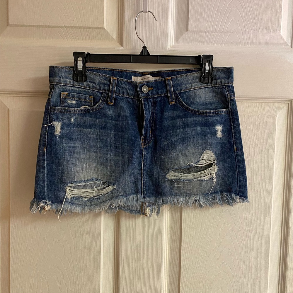 Denim Mini Skirt